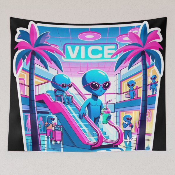 Item preview, Miami Mall Visitors - Shadow Aliens Arrival designed and sold by Fantasy Masterpiece.