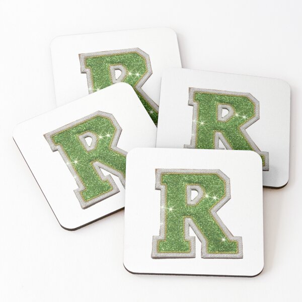 Item preview, Light Green Letter R Patch Scl  designed and sold by BCD BRANDS.