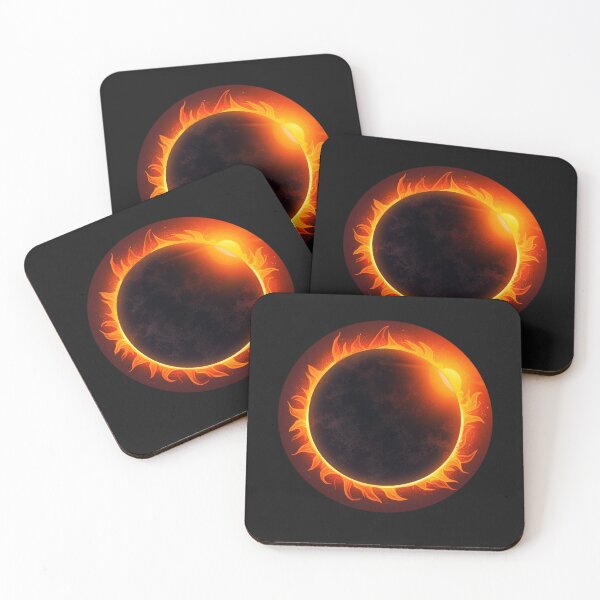 Item preview, Solar Eclipse 2024 designed and sold by NicolasGlowArt.