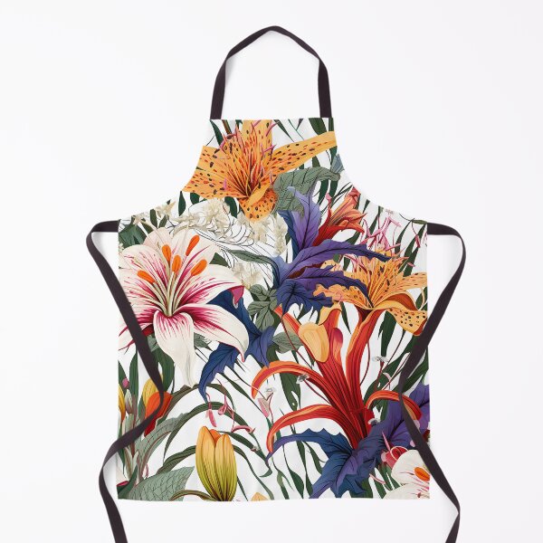 Item preview, Tropical leaves and flowers in summer designed and sold by ooHalloo.
