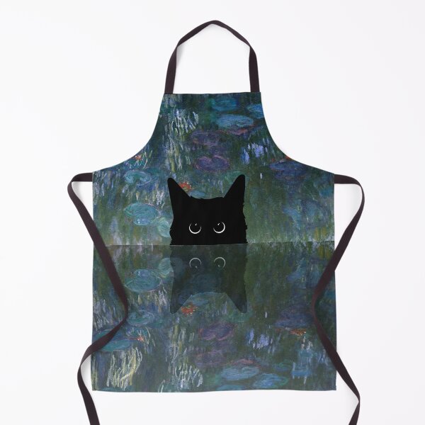 Item preview, Cat Print Monet Waterlily  designed and sold by DesignedbyLove1.
