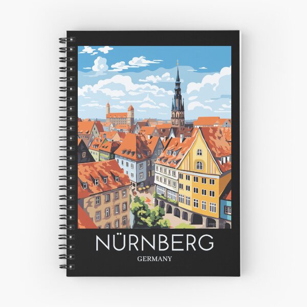Item preview, A Pop Art Travel Print of Nürnberg - Germany  designed and sold by StudioRedKoala.