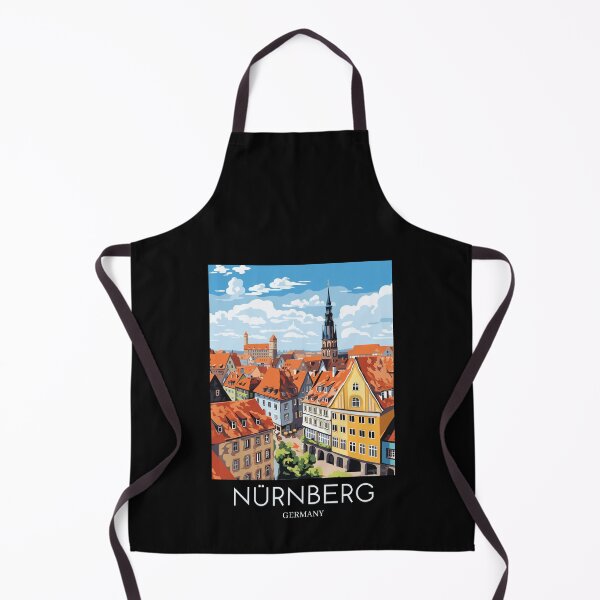 Item preview, A Pop Art Travel Print of Nürnberg - Germany designed and sold by StudioRedKoala.