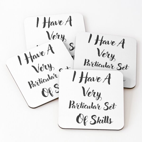 Item preview, I Have A Very Particular Set Of Skills T-shirt designed and sold by Ahmedprodesign.