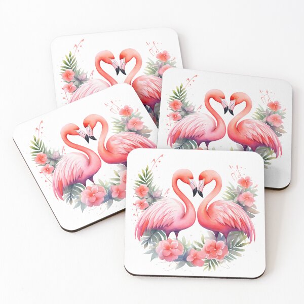 Item preview, Cute Valentine's Day Flamingo - Selection 3 designed and sold by ArtsyChaosArt.