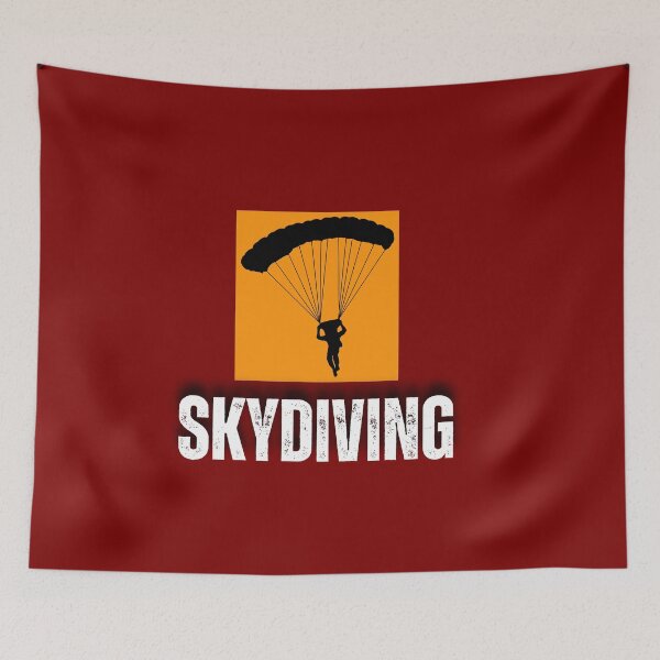 Item preview, Skydiving Time Skydiver Parachuting Lover  designed and sold by CHAMSSTORE.