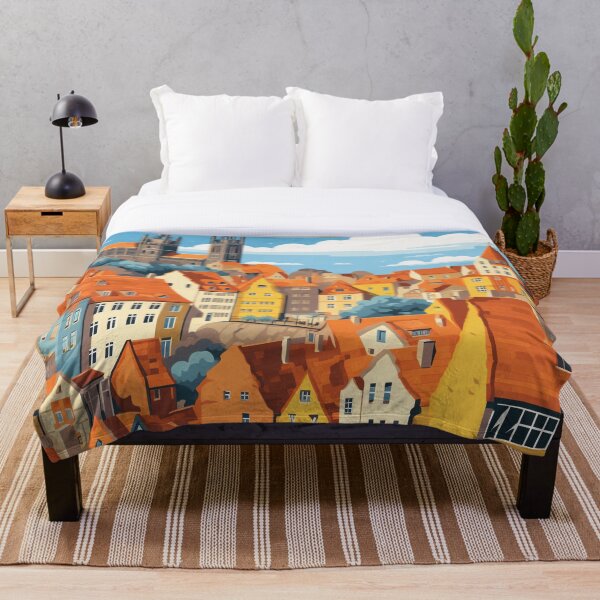 Item preview, A Pop Art Travel Print of Nürnberg - Germany  designed and sold by StudioRedKoala.