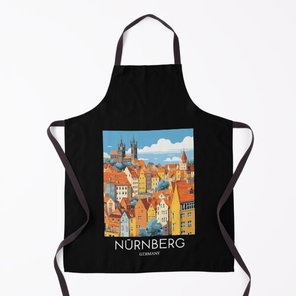 Item preview, A Pop Art Travel Print of Nürnberg - Germany designed and sold by StudioRedKoala.