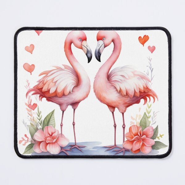 Item preview, Cute Valentine's Day Flamingo - Selection 5 designed and sold by ArtsyChaosArt.