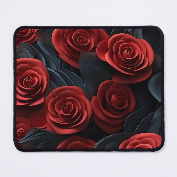 Item preview, Floral red roses seamless pattern designed and sold by ooHalloo.