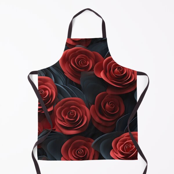 Item preview, Floral red roses seamless pattern designed and sold by ooHalloo.