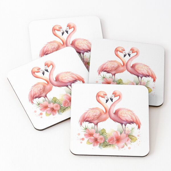 Item preview, Cute Valentine's Day Flamingo - Selection 6 designed and sold by ArtsyChaosArt.
