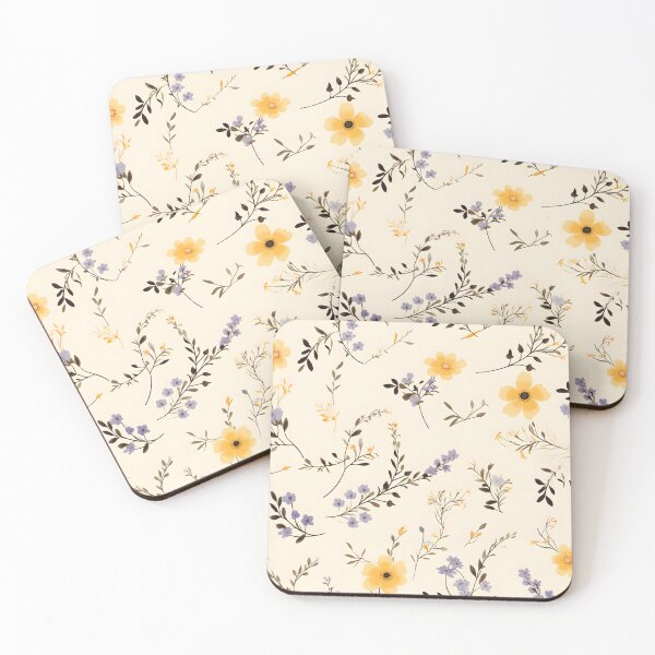 Item preview, Watercolor beautiful flower under earth tone  designed and sold by ooHalloo.