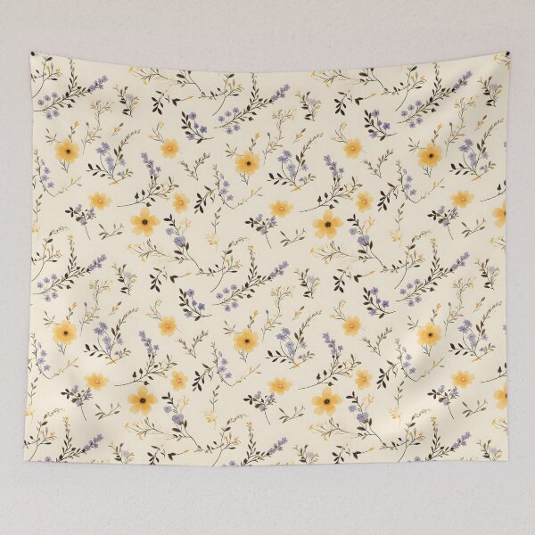 Item preview, Watercolor beautiful flower under earth tone  designed and sold by ooHalloo.