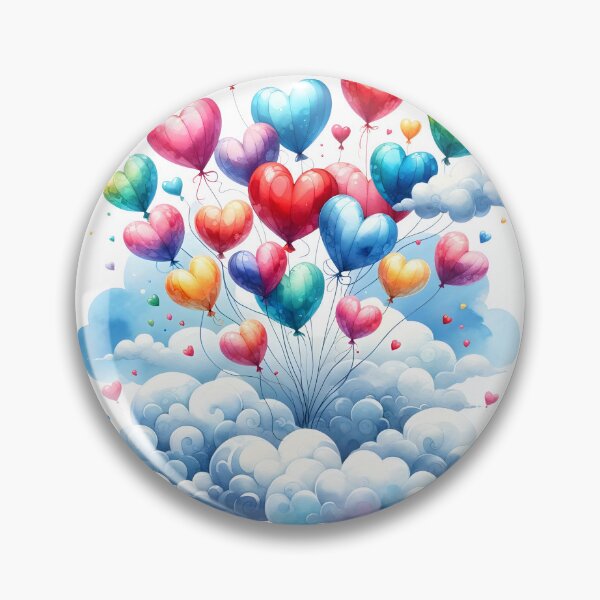 Item preview, Joyful Heart Balloons in the Sky designed and sold by KNAA.