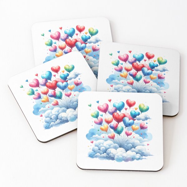 Item preview, Joyful Heart Balloons in the Sky designed and sold by KNAA.