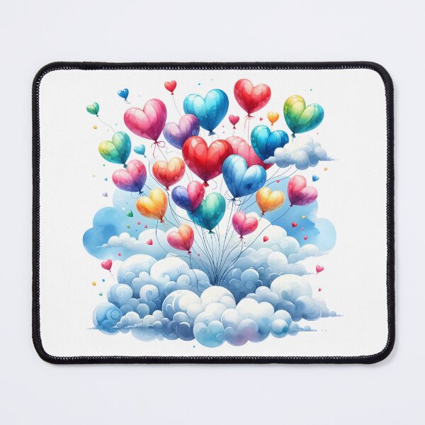 Item preview, Joyful Heart Balloons in the Sky designed and sold by KNAA.
