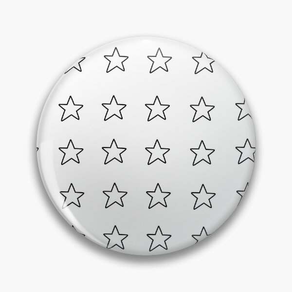 Item preview, 25 Minimalistic White or Transparent Stars Set designed and sold by posterful.