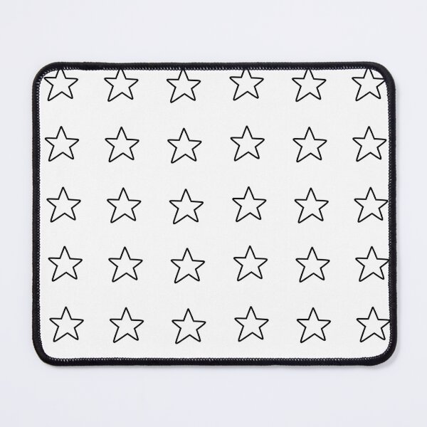 Item preview, 25 Minimalistic White or Transparent Stars Set designed and sold by posterful.