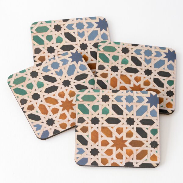 Aperçu de l'œuvre Carrelage Mosaïque Colorée Alcazar créée et vendue par eddiebarronshop.