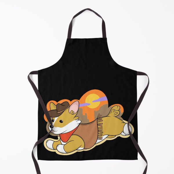 Artikelvorschau, Kawaii Corgi-Cowboy entworfen und verkauft von DrawsCutePaws.