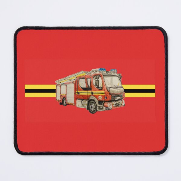 Item preview, West Midlands Fire engine other items designed and sold by Truck drawing art.