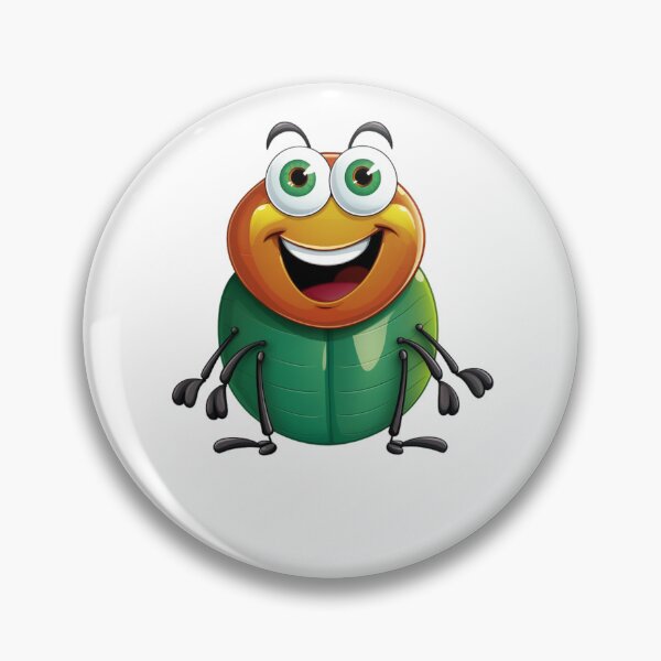 Item preview, HAPPY CUTE INSECT SMILING designed and sold by TomxDesign.