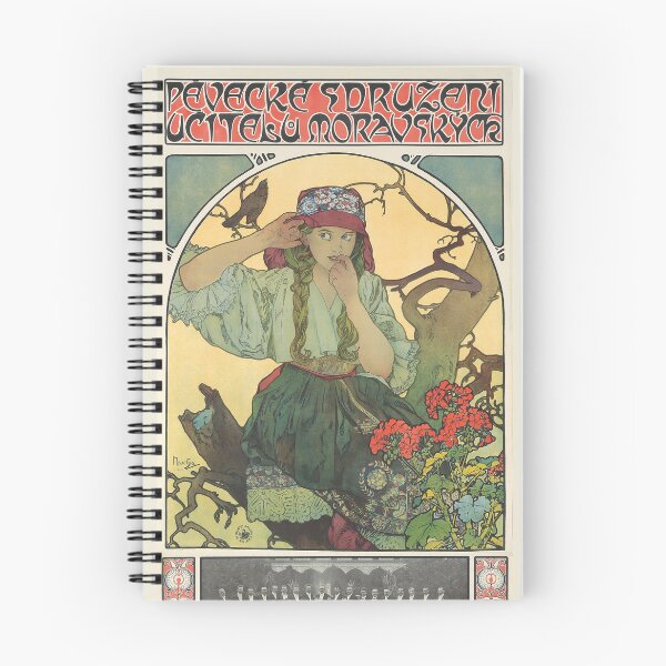 Item preview, Moravian teacher choir, by Alphonse Mucha. HIGH DEFINITION designed and sold by MINDTHECHERRY.