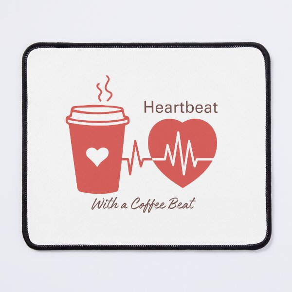 Item preview, Heartbeat with a Coffee Beat designed and sold by Cherrita07.