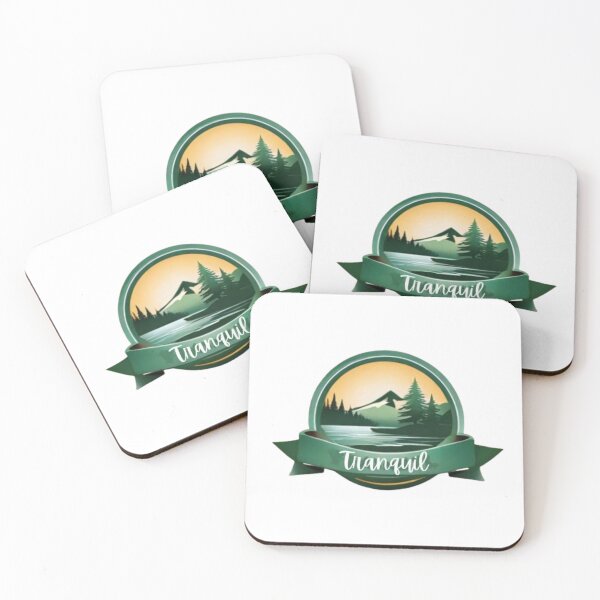 Item preview, Serene Wilderness: Tranquil Nature Sticker designed and sold by Wisaka.