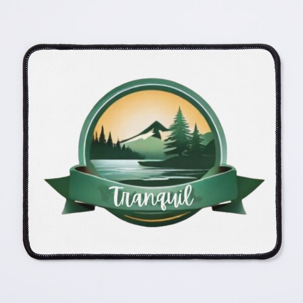 Item preview, Serene Wilderness: Tranquil Nature Sticker designed and sold by Wisaka.