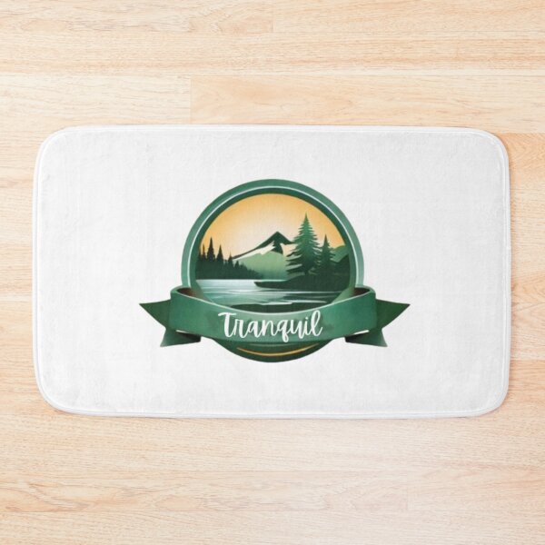 Item preview, Serene Wilderness: Tranquil Nature Sticker designed and sold by Wisaka.