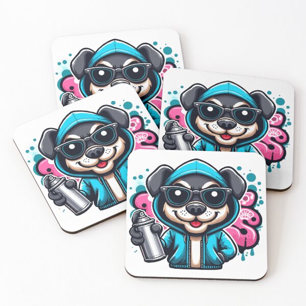 Item preview, Bad Cute Graffitidog designed and sold by BadGraffitiman.