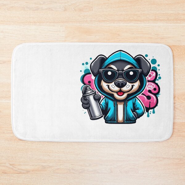 Item preview, Bad Cute Graffitidog designed and sold by BadGraffitiman.