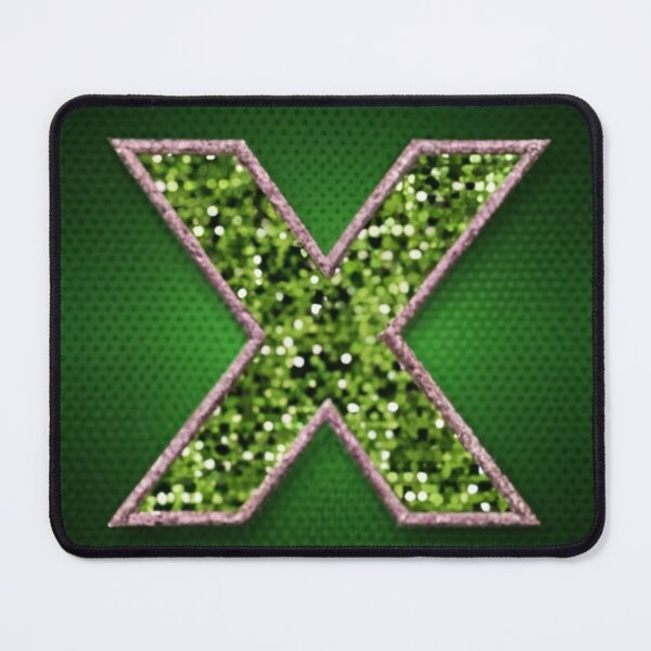 Item preview, Light Green letter X Patch Scl designed and sold by BCD BRANDS.