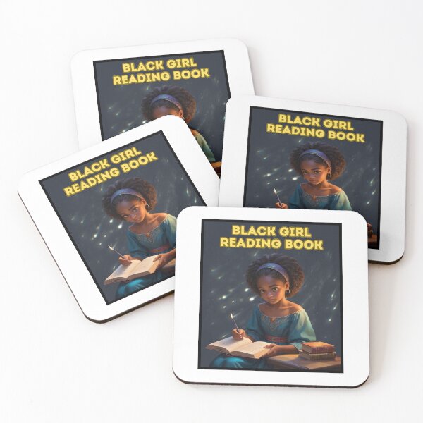Item preview, Black Girl Reading Book designed and sold by erion-store.