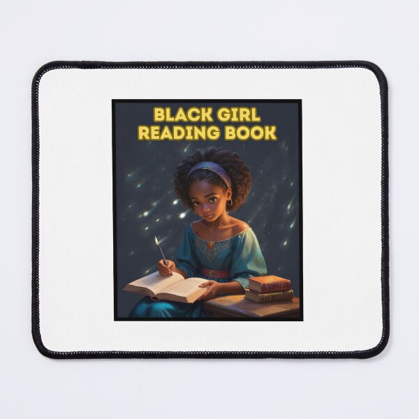 Item preview, Black Girl Reading Book designed and sold by erion-store.