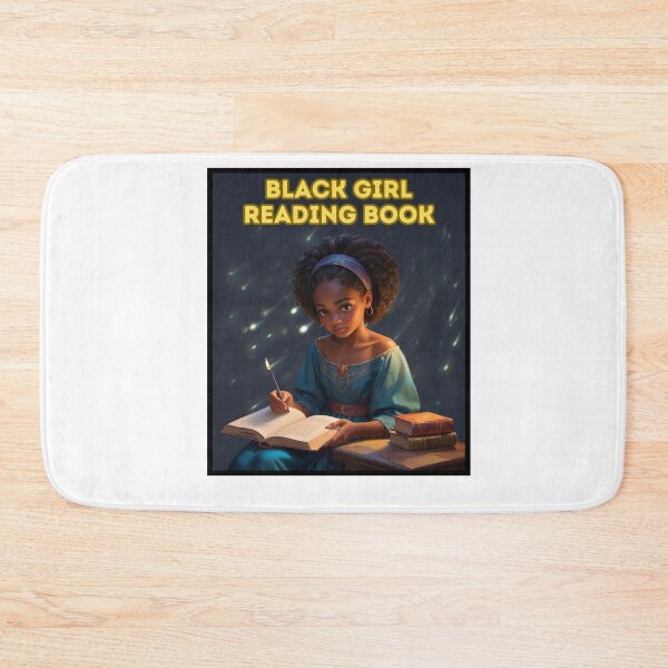 Item preview, Black Girl Reading Book designed and sold by erion-store.