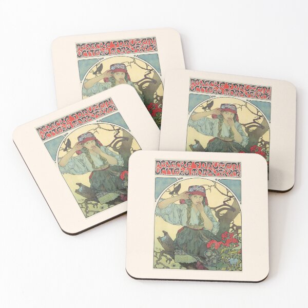 Item preview, HD. Moravian teacher choir, by Alphonse Mucha.  (Original colors) designed and sold by MINDTHECHERRY.