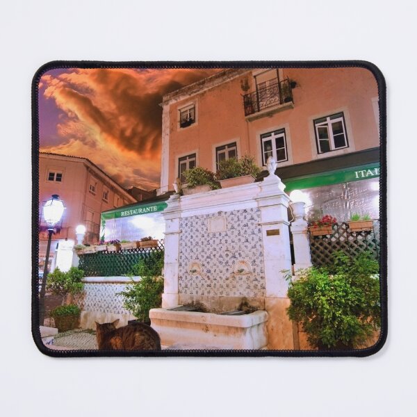 Item preview, small town by the sea designed and sold by Tereza Pilar Art.