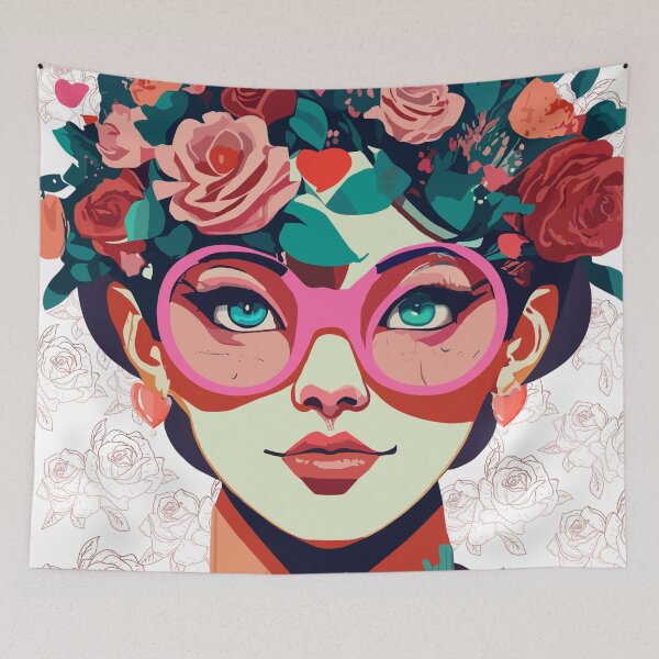 Item preview,   Roses Ophthalmology Valentines Woman ,brafdesign  designed and sold by Brafdesign.
