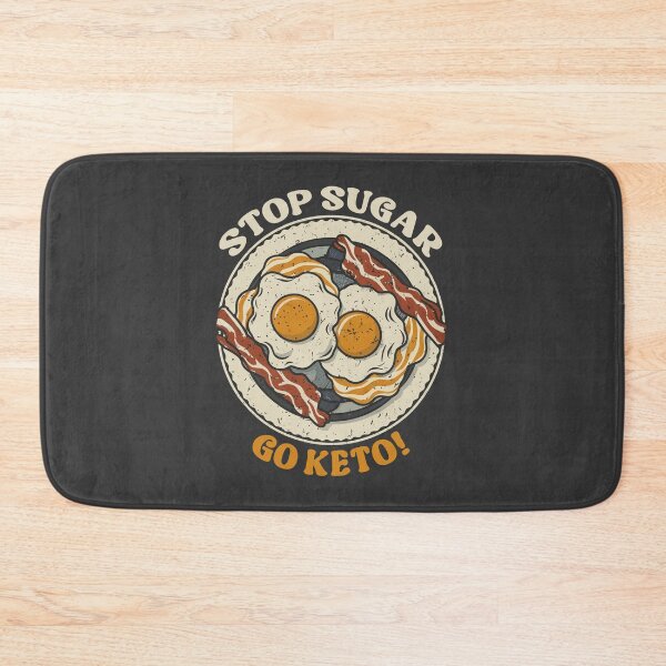 Item preview, Stop sugar - GO KETO! Vintage art designed and sold by ArtFusion-Shop.