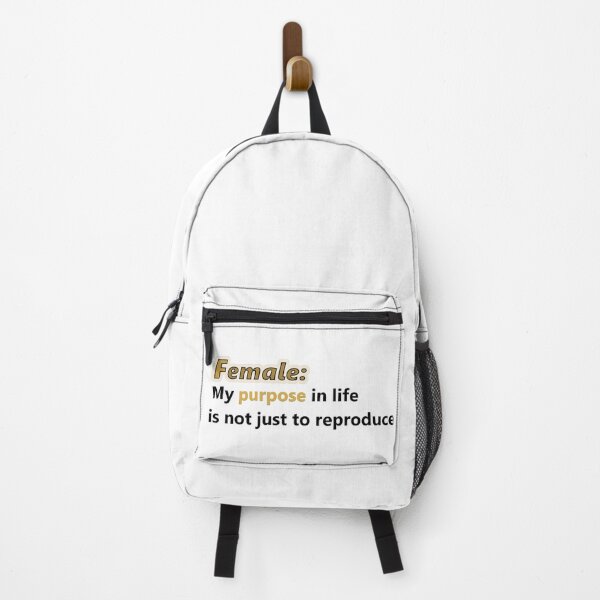 Item preview, Female: My purpose in life is not just to reproduce (gold) designed and sold by UnlockKnowledge.