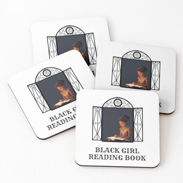 Item preview, Black Girl Reading Book designed and sold by erion-store.