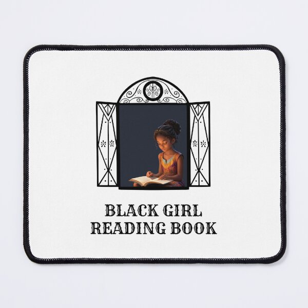 Item preview, Black Girl Reading Book designed and sold by erion-store.