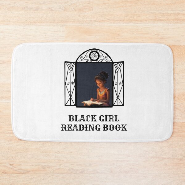 Item preview, Black Girl Reading Book designed and sold by erion-store.