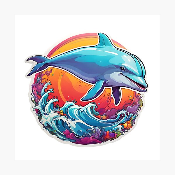 Sand Art Canvas - Dolphin - Creative Adventures