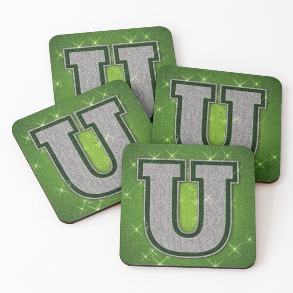Item preview, Light Green letter U Patch Scl  designed and sold by BCD BRANDS.
