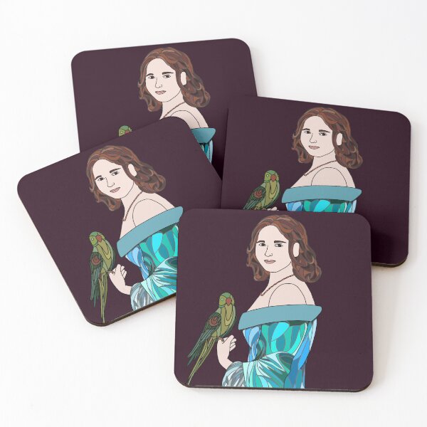 Item preview, Lady with a parrot  designed and sold by Quality-Quail.