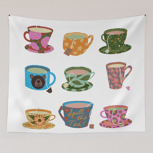 Item preview, Tea Time designed and sold by Against the Current Art.